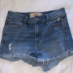 Hollister jean shorts